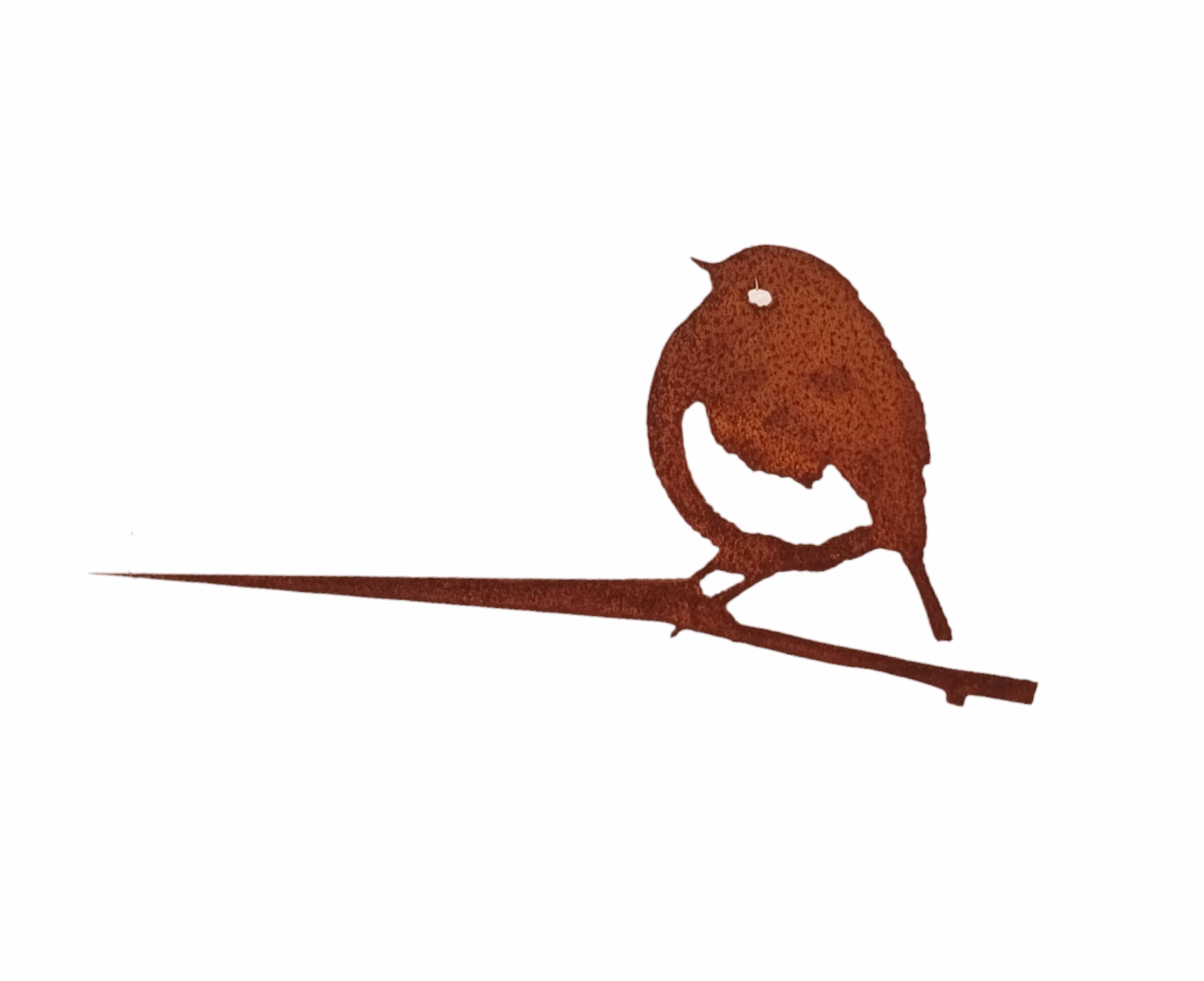 Metalen Roodborst tuindecoratie voor tuin of boom