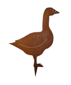 Metalen Gans tuindecoratie voor tuin