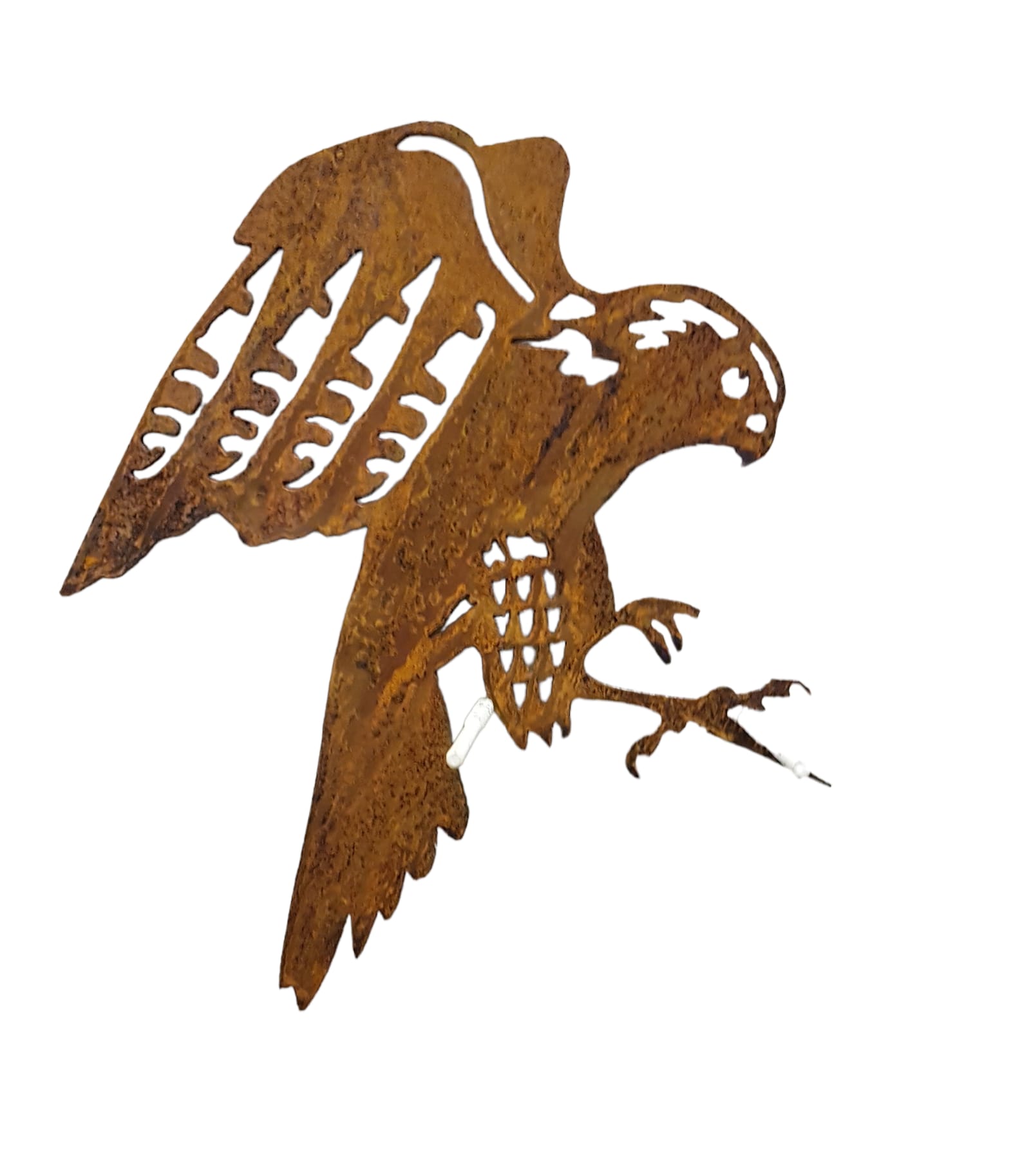 Metalen Valk tuindecoratie voor tuin of boom