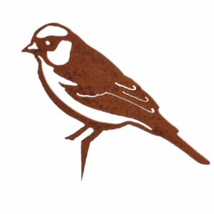 Metalen vink tuindecoratie voor tuin of boom