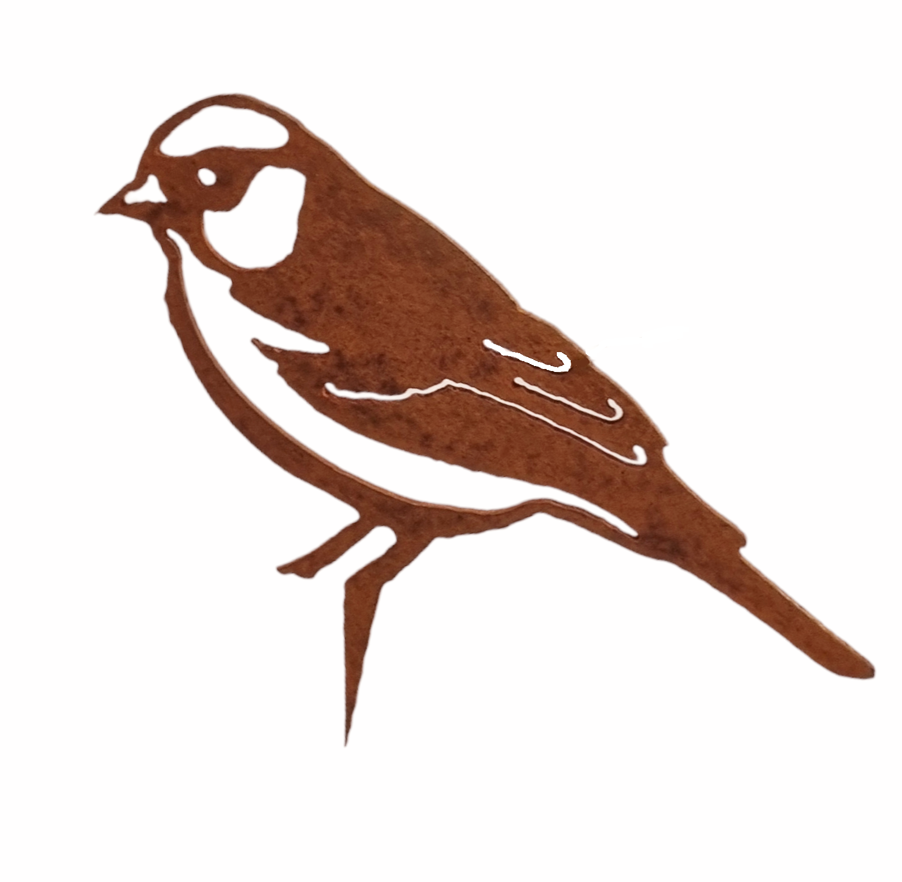 Metalen vink tuindecoratie voor tuin of boom