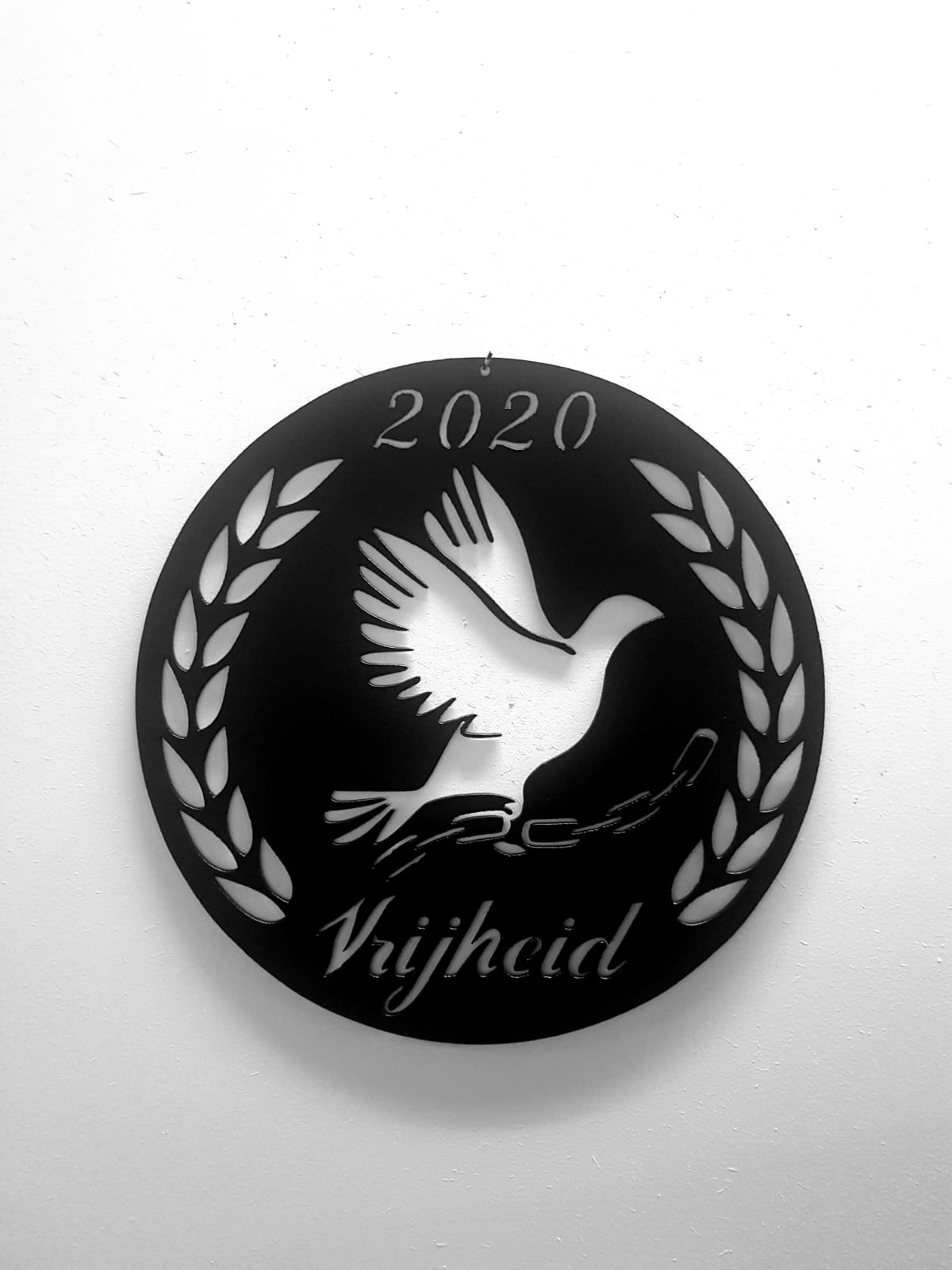Vredesduif 2020 (zwart)