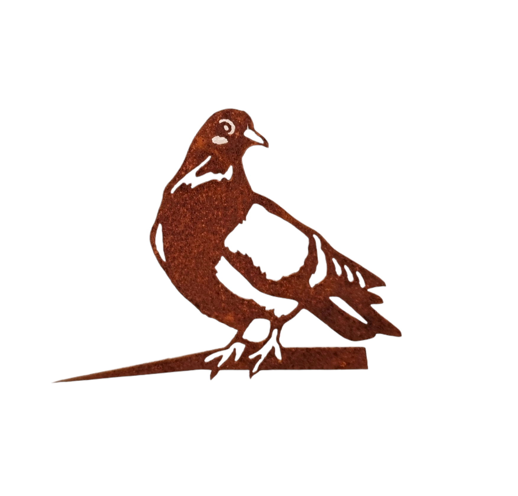 Metalen duif tuindecoratie voor tuin of boom
