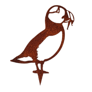 Metalen papegaaiduiker tuindecoratie voor tuin of boom