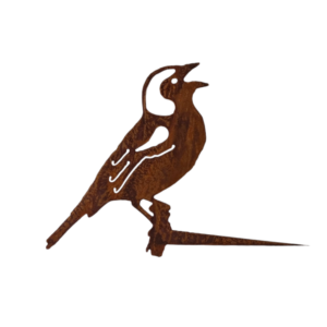 metalen decoratie vogel tuin vink